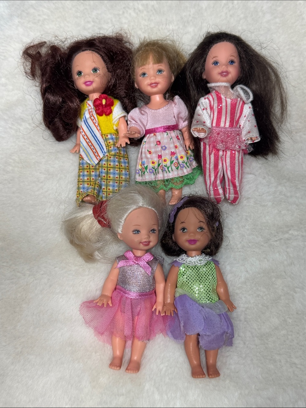 Vintage 1994 Barbie Kelly Dolls Mattel